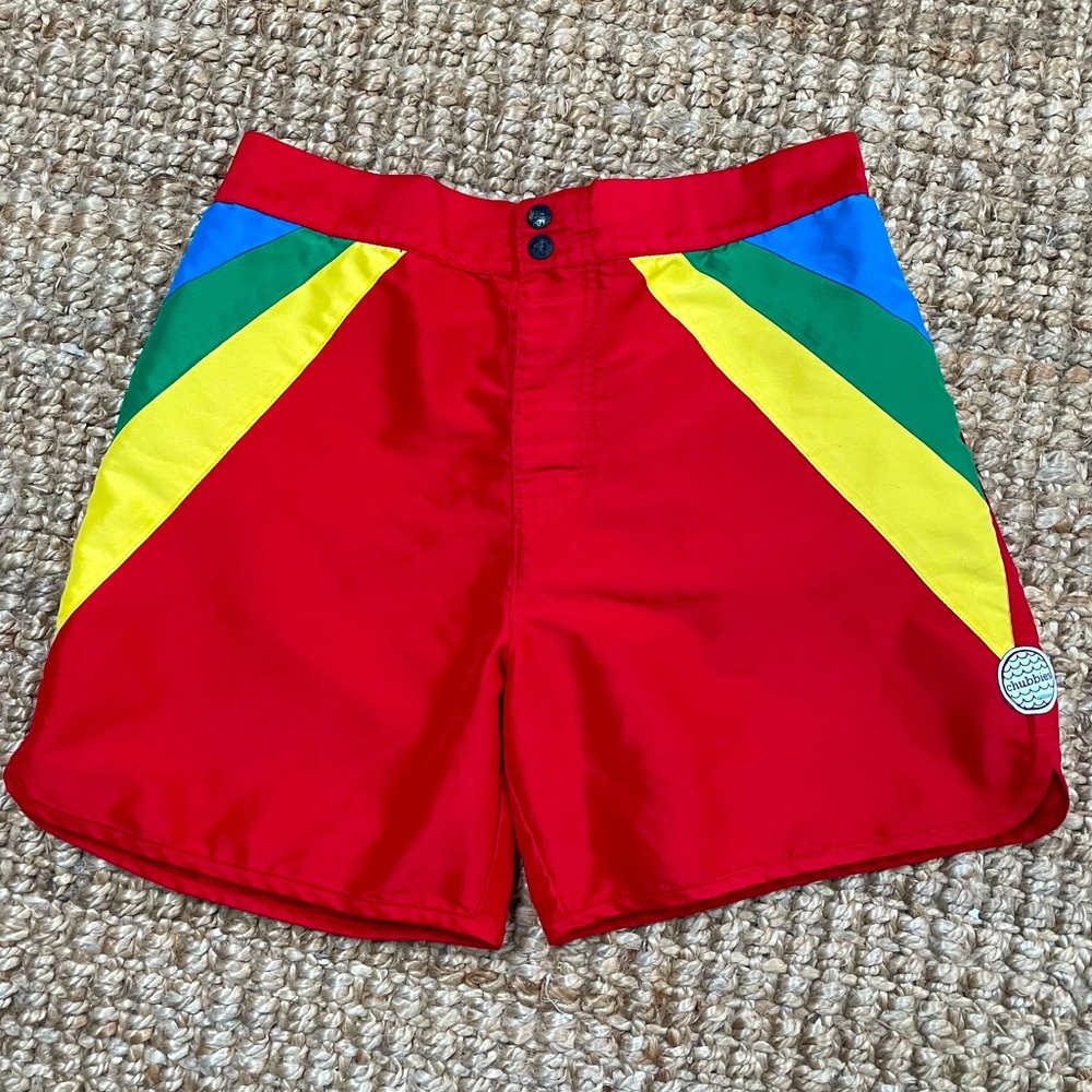 Chubbies Retro Swim Shorts size Large
